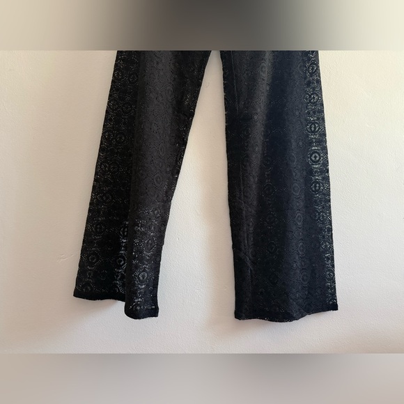 NWT Bettinis Black Lace Pants, Beach Coverup, Size XS - Picture 10 of 10